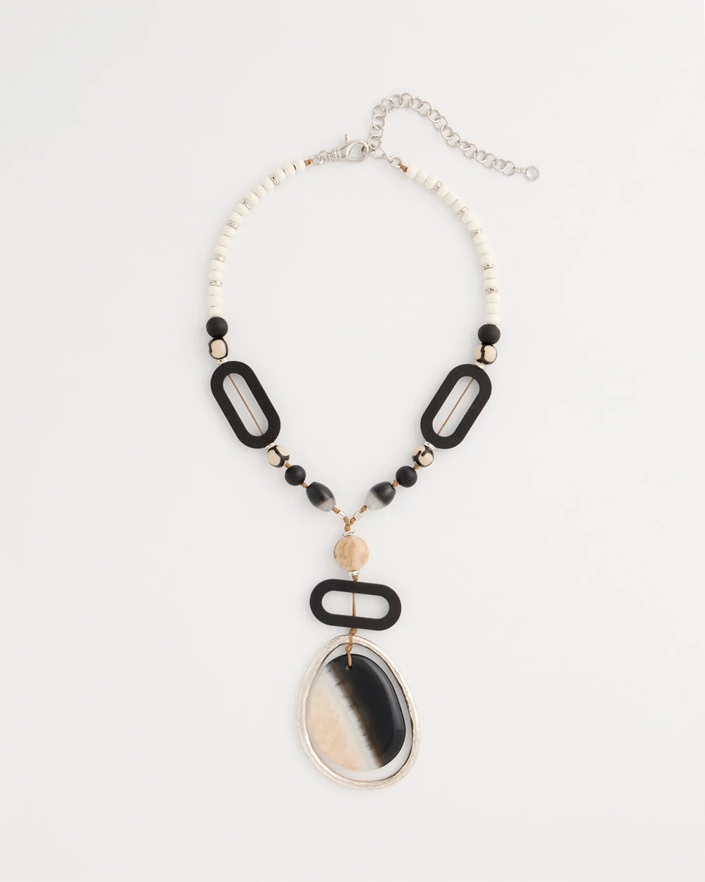 Agate Wood Pendant Necklace | Chico's